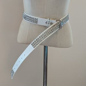 Studded punk belt